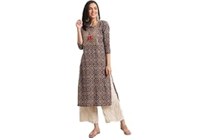 VASTRAGHAR Kurtis für Frauen Partykleidung Indische Tunika Tops Baumwolle oder Rayon Kurti bereit zu tragen
