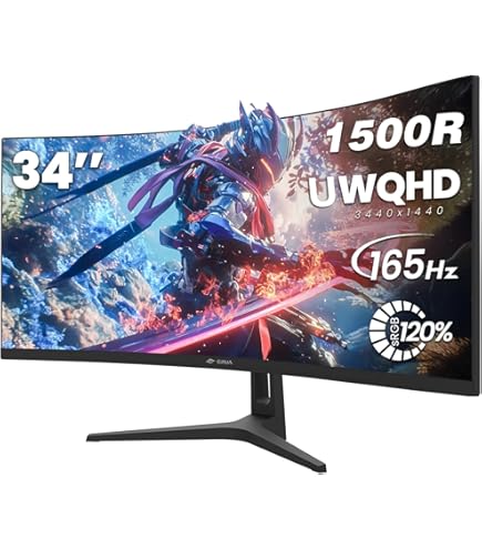 Xiaomi Redmi Curved Gaming Monitor G34WQ,34 Inch WQHD Display