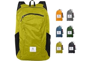 4Monster Ultra Lightweight Daypack Small Hiking Rucksack Foldable Backpack Outdoor Water Resistance Packable Daypack for Hiking Travel Camping Business