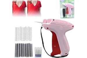 WTZWYFWJ Stitchy Quick Clothing Fixer, Speedy Clothing Fixer, Mini Ago Da Cucire, Di Fissaggio Rapido per Abbigliamento Pistola Micro a Punta, Fissaggio Multiuso per Cartellini Del Prezzo(Pink)