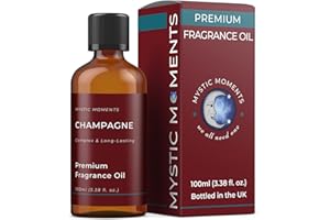Mystic Moments | Champagner -Duftöl - 100 ml - perfekt für Seifen, Kerzen, Badebomben, Ölbrenner, Diffusoren und Haut- und Haarpflegegegenstände