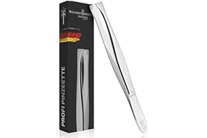 Schwertkrone Pęseta Profi Solingen 8 cm prosta pęseta do wyrywania brwi pęsety Niemcy (prosta)