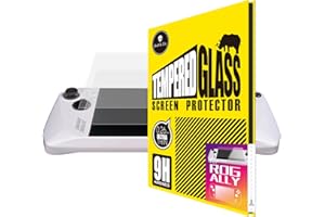 Skull & Co. High Transparency and High Sensitive Tempered Glass Screen Protector for ROG Ally and ROG Ally X (2-PACK)