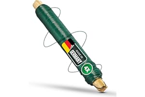 Novatool 4 x Alambre de enroscado, verde, 0,65 mm, alambre para manualidades, alambre de metal, alambre para flores, alambre flexible, alambre para plantas, alambre de decoración, de acero inoxidable