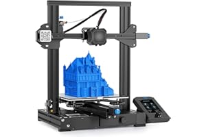 Creality Ender-3 V2 3D Drucker, leiser Hauptplatine & Carborundum Glas-Plattform Lebenslaufdruck, DIY FDM 3D-Printer, Druckgröße 220 * 220 * 250mm, Funktioniert mit PLA, ABS, PETG Filament