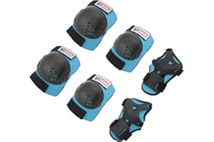 SOHOUR HOME Youth & Kids Knee Pads Elbow Pads Wrist Guards Set for 3-15 Years Child Roller Skate, Scooter, Inline Skating, Cycling, BMX Bike
