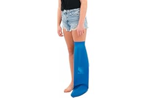 Bloccs Waterproof Plaster Cast Covers Leg, Swim, Shower & Bathe. Watertight Protector - #CL78-L - Child Leg (Large)