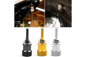 Midimttop Motorcycle Aluminum Rear Fender Passenger Seat Bolt Screw Removal Tool-less Quick Release Seat Screw Fixing Screw for B.MW R Nine T R9T RNINET 2014 2015 2016 2017 2018 2019 2020 (Silver)