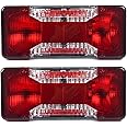 ROBUST Car Chassis Cab Socket Type Rear Tail Light Replacement Pair Left Passenger and Right Driver for Iveco Daily 6950002 6950003 2006-2011