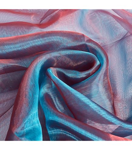 Holografischer Glitzerstoff - Regenbogenfarben, 1,5 M Breit, Stretch, Für Kostüme & Deko