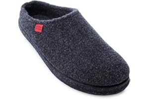 Andrés Machado - Kapcie domowe dla mężczyzn i kobiet - AM001 - Kapcie - Dla dorosłych Unisex - Odporna i antypoślizgowa gumowa podeszwa - UE 26 do UE 50