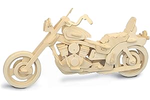 Quay Moto americana de artesanía en madera Kit de construcción FSC
