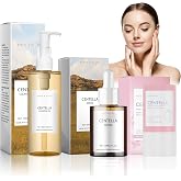 3 Piece Skincare Centella Kit, Centella Cleansing Oil + Centella Serum | Centella Stick Mask, Korean Skincare Kit, Cleans, Hy