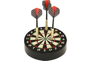 Engelhart – Uchwyt na tarczę z sizalu – Mini tarcza – Stojak na rzutki – Akcesoria do gry w darta