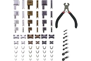 MOAZIFI Reißverschluss Reparatur Set für Kleidung Taschen Outdoor Gear reißverschluss Reparatur Set und Reissverschluss Reparatur Set mit Zipper Ersatzteilen für #3#5#8#10 inklusive Werkzeug