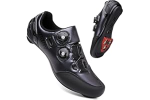 VNANV Fahrradschuhe für Herren Damen Rennrad MTB Schuhe Kompatibel mit Look SPD SPD-SL Delta Cleats, Kompatibel mit Peloton Fahrradschuhe Unisex Fahrradschuhe drinnen/draussen