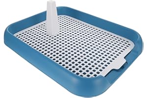 POPETPOP Lettiera per Cani Autopulente Lettiera per Cani Lettiere per Cani Mesh Pet Toilet Puppy Training Pad Holder Sit Pad Grid Dog Toilet Dog Pee Train Toilet Pet Lettiera WC per Cani