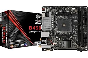 MB ASRock B450 Gaming ITX/ac AM4 M-ITX HDMI/DP DDR4 Retail - AMD Socket AM4 (Ryzen) - ITX, B450 Gaming ITX/AC