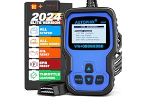 ‎AUTOPHIX AUTOPHIX V007 OBD2 Diagnosegerät Kompatibel mit VAG mit Motor ABS Airbag Getriebe löschen Fehlercodeleser Drosselklappenanpassung TP-Positionsprüfung Ölbremsbelag-Rückstellung Diagnosegerät Auto