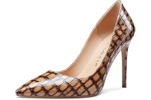 Castamere Zapatos de Tacón Mujer Moda High Heels Pumps Tacón de Aguja 10CM