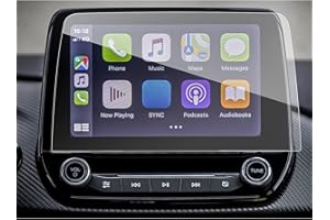 SXCY per Ford Puma Pellicola Protettiva, Compatibile con Ford Puma/Kuga/Fiesta/Transit Custom 2020-2023 2024 8" SYNC 3 System Protezione Schermo in Vetro Temperato, 9H Antigraffio Anti Impronta
