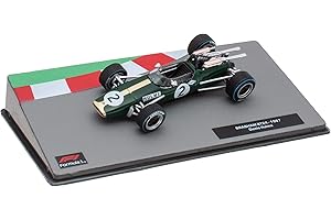 OPO 10 - Voiture Miniature Formule 1 1/43 Compatible avec BRABHAM BT24 - Denis Hulme - 1967 - F1 FD052