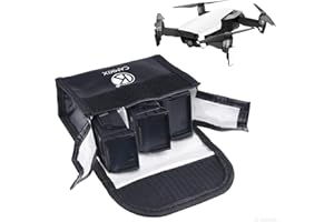 CAMKIX Explosionsgeschützte LiPo Akku Tasche für DJI Mavic Air