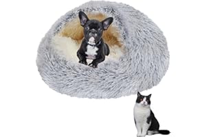 SHJOEE puszyste legowisko dla psa w kształcie muszli 50 cm łóżko dla kota ciepłe legowisko dla zwierząt legowisko dla zwierząt zmywalna sofa dla psa ławka dla kota pluszowe legowisko dla kota miękkie