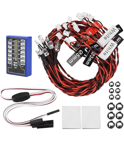 Kyosho MZW429R Kit Di Illuminazione Mini-Z MR03 MR04 AWD - Foto 8