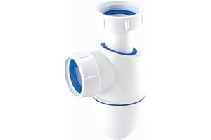 Nicoll 92885 Siphon easyphon lavabo d32 bm211 0201282, Blanc