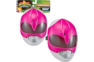 POWER RANGERS Power Ranger, Masque Ranger, Déguisement, Ranger Rose - Kim, Pour les enfants dès 4 ans, PWG033