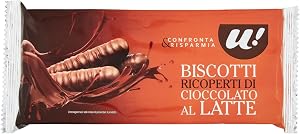 U! Confronta & Risparmia Biscotti Ricoperti di Cioccolato al Latte 125g