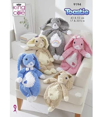 King Cole 9104 - Cartamodello Maglia Per Pupazzi Supereroi In Big Value DK