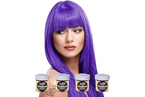 8 x La Riche Directions Semi-Permanent Hair Color 88ml Tubs - VIOLET