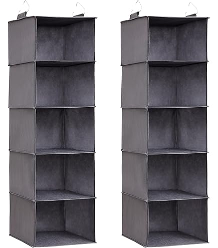 Aazon Basics Organizer In Tessuto Per Cassetto, 6 Unità, Grigio - Foto 8