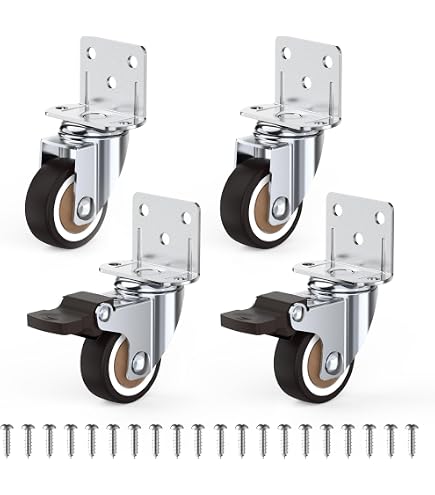 Roue PVC 150x36x8mm Signature Dörner & Helmer - à Bord Noir Et Rainure ActionPro - Pour Meuble