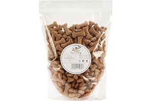 PET TING Premium Chicken Flavored Gravy Bones 1kg (Gravy Bones Chicken)