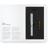 Lamy Safari Dolma Kalem Metal Klips M U&ccedil; All White Renkli Halkalı &Ouml;zel Set