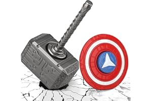 MECHANIKER Jouet Transformable Fidget Spinner pour Enfants et Adultes, Marteau de Thor en métal, Spinner à Main, Cube Mjonir Infinity 2 en 1, Cadeau Anti-anxiété et Anti-Stress