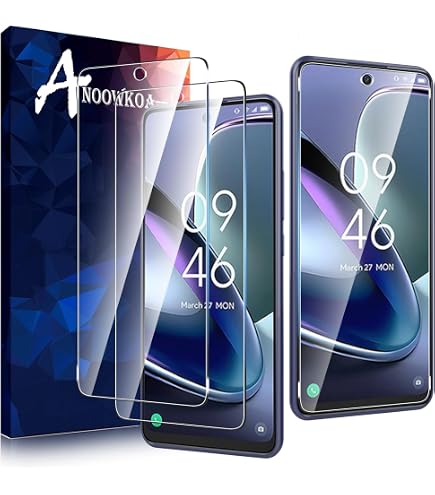 Asoway Vetro Temperato Pellicola Protettiva per TCL 60R 5G [3 Pezzi] Durezza 9H, Alta Definizione Protezione Pellicola Salvaschermo per TCL 60R 5G Installazione Senza Bolle