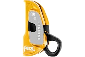 Petzl Rescucender Rescue d'escalade Ropegrab One Piece Design sans épingles ou fils