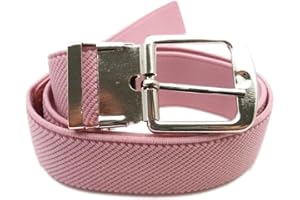 Olata Cinturón con Tela Elastizada Para Niños Con Hebilla Plateada (1-6 Años)