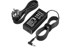 GBMGLRY 45W Chargeur (4.5 x 3mm) 19.5V 2.31A Adaptateur Secteur Compatible avec HP Pavilion 11 13 15 Stream 11 13 14 Elitebook Chromebook ProBook Notebook Folio,Envy,Spectre,Ultrabook