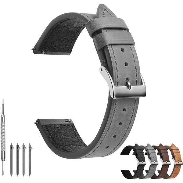 Bracelet De Montre Cuir Marron 18 Mm, Boucle Acier, Haute Qualité, Neuf, Turtleland