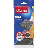 Vileda Glitzi Power Pad Inox, Ekstra kaliteli, Pas tutmaz, Zorlu lekeleri s&ouml;ker, 2'li Paket