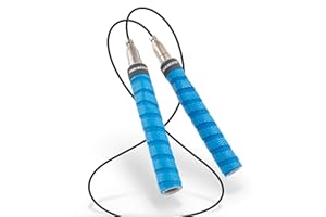 TRAINLIKEFIGHT Core Fast Rope - Comba de Saltar, Cuerda de Saltar de Alta Velocidad, Cuerdas de Saltar rápidas para Cross Training, Boxeo, MMA, Fitness, fútbol