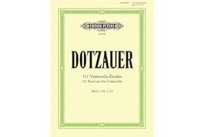 Edition Peters Friedrich Dotzauer: 113 Violoncello-Etüden I - Noten für Streichinstrumente