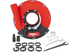 Aidelife Expert Surface Grinding,Dust Shroud for Angle Grinders 180mm