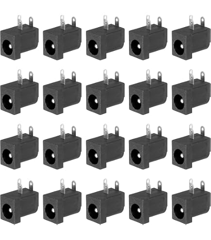 Lot De 3 Adaptateurs Secteur DC Angle Droit - Fiche Femelle 5,5x2,1 Mm Vers Mâle 5,5x2,5 Mm - Fil De 1,2 Pouce - Pour Alimentations Externes, Bandes LED