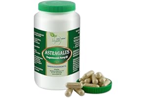 CYCMIA VITA IDEAL Vegan® Astragalus Wurzel 180 Kapseln - Astragalus membranaceus - Tagesportion 900mg Tragantwurzel reines Pulver. Pflanzlich, natürlich und ohne Zusatzstoffe, original von VITAIDEAL.